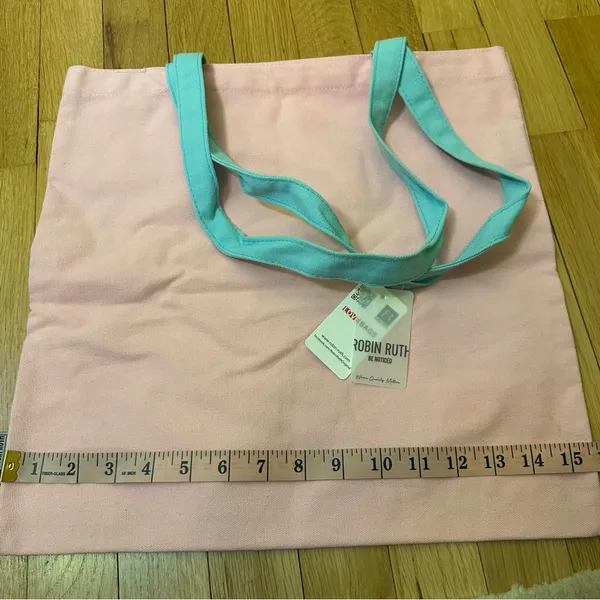 Orlando Pink and Blue Tote Bag - Image 5