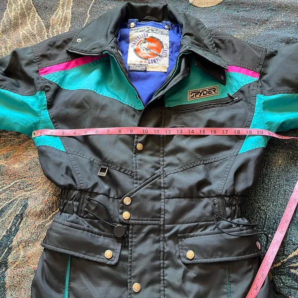 Spyder Women’s S Insulated Puffer Ski Snow Jacket Waterproof Thinsulate Black - Image 13