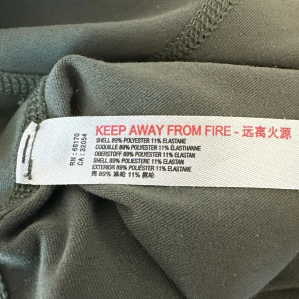 Free‎ People Movement Side To Side Performance Jumpsuit Size Medium Olive Green - Image 8