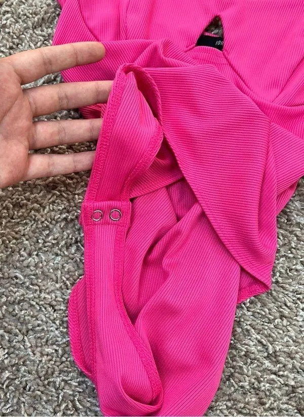 Forever 21 Ribbed Cutout Bodysuit - Image 10