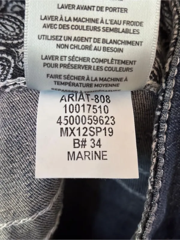 Ariat REAL Women’s Bootcut Jeans Size 29S Dark Wash Stretch Denim Western Flare - Image 11