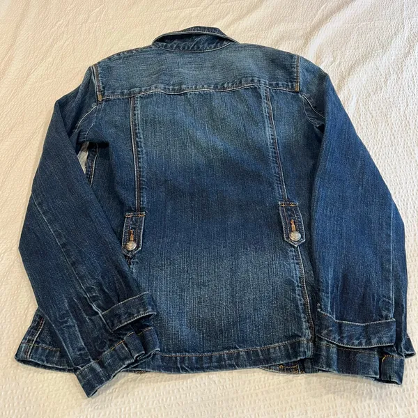 Polo Ralph Lauren denim jean jacket button down S women - Image 8