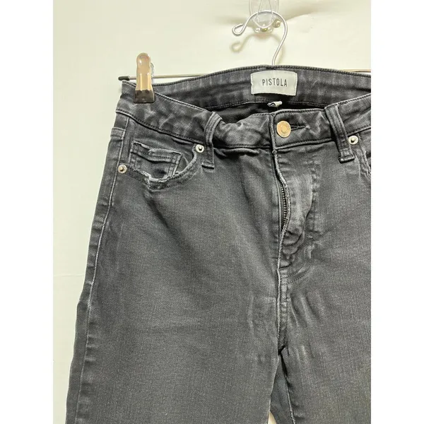 Pistola‎ Women’s Jeans Black Skinny Mid Rise Size 28 Good Condition - Image 7