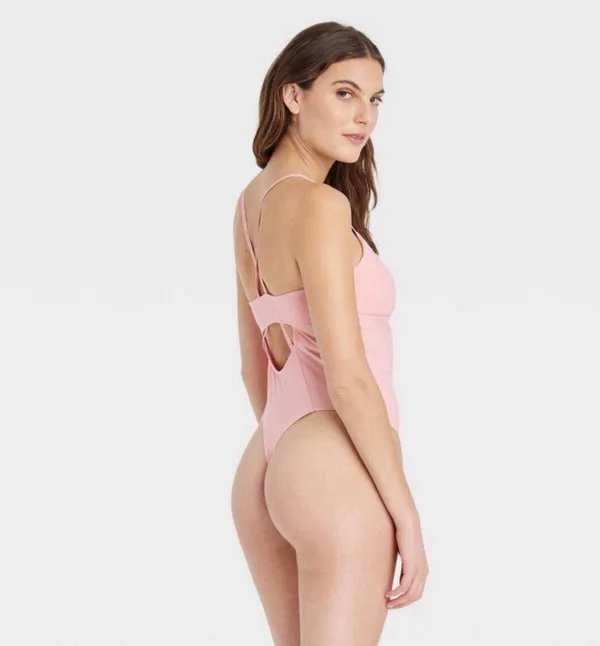 Colsie Target Balletcore Pink Bodysuit - Image 7