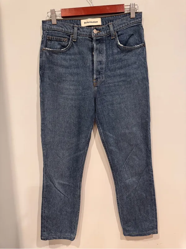 Reformation Serena High Rise Skinny Jeans - Image 3