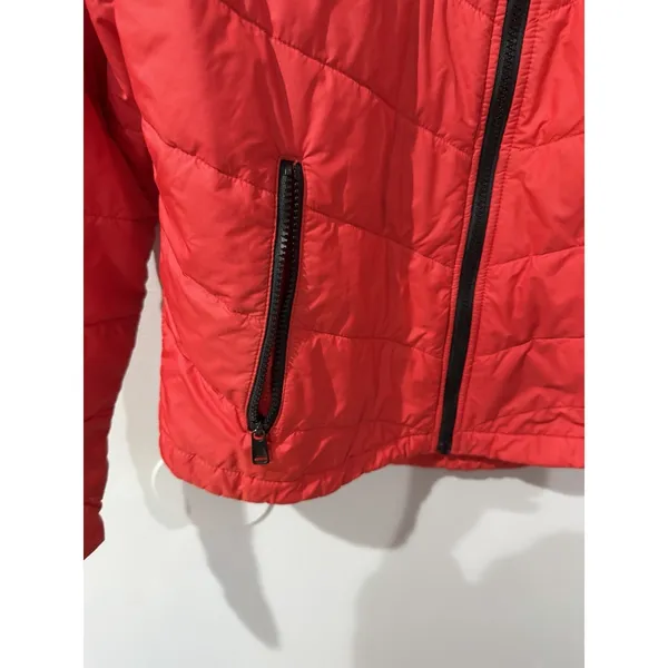 Women's The North Face Quilted Jacket Red Sz M‎ - Image 3