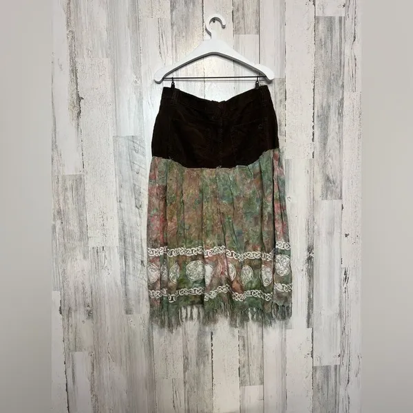 Midi maxi skirt Green Size 10 - Image 6