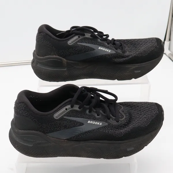Brooks Running Shoe Womens 8 Ghost Max Black Cushion Road Good - Image 3