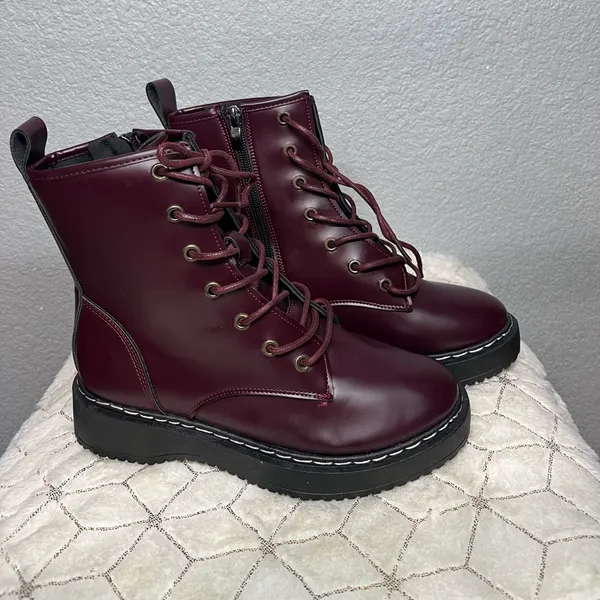 New ROUGE BURGUNDY‎ BOOTS - Image 5