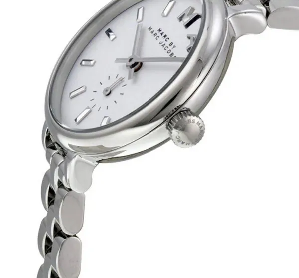 Marc Jacobs Women's Silver Dial Stainless Steel Quartz Watch - Image 8