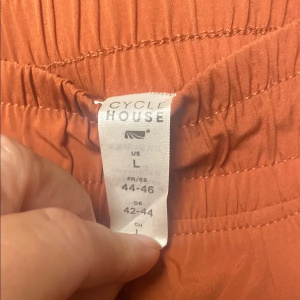 Stylish Women's Athletic Shorts in Rust by Nike - Image 4