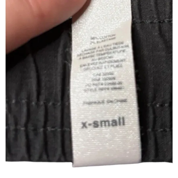 Vuori Rise & Shine Pants Women's XS Gray Organic Cotton Straight Leg Athletic - Image 4