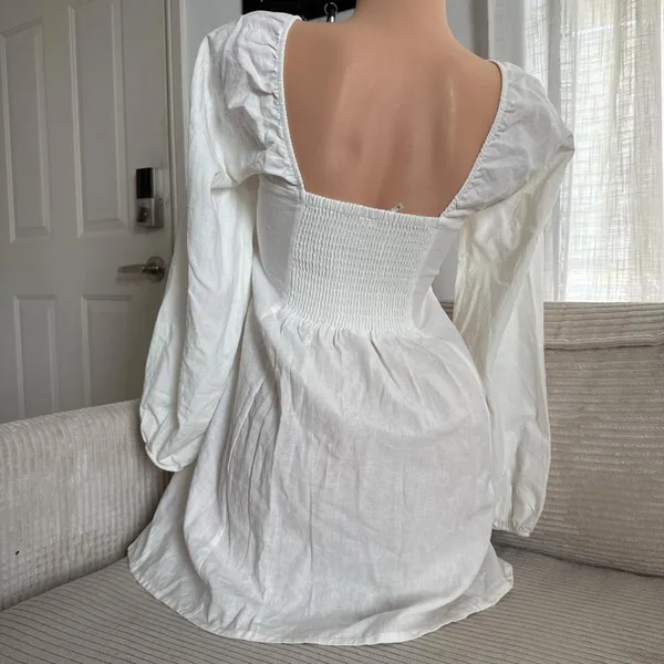 NWOT Free People forget me not white dress - Image 3