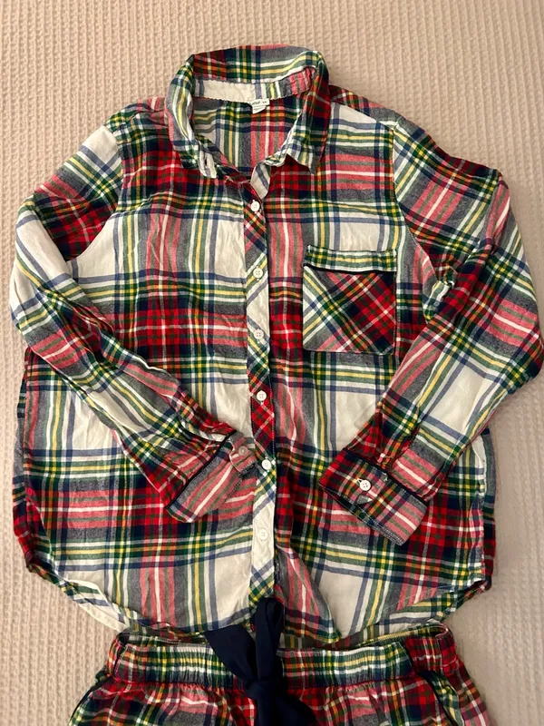 Aerie Plaid Multicolor Pajama Set - Image 3