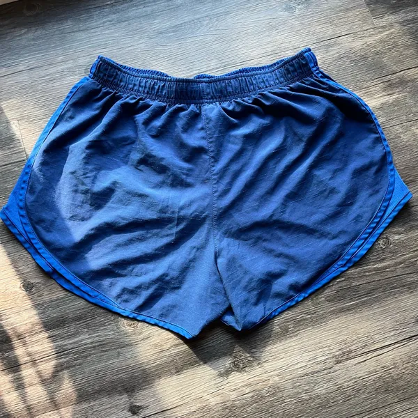 Nike Dri-Fit Blue Shorts - Image 4