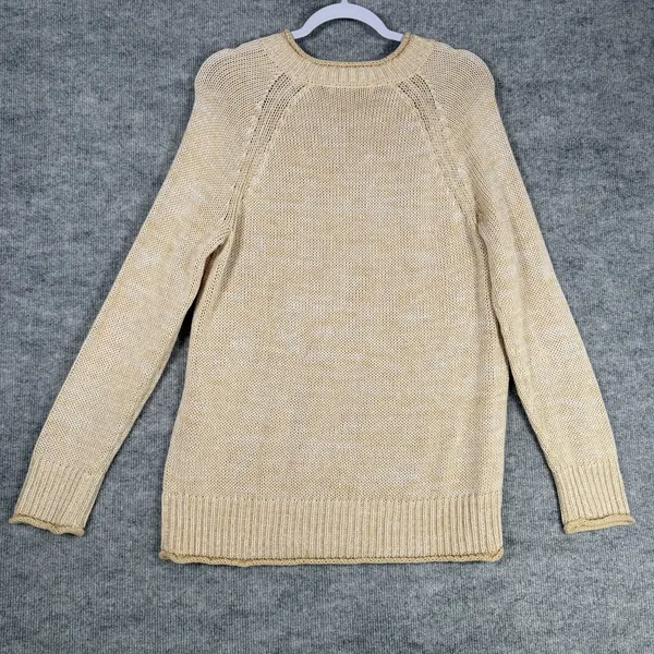 Lilly Pulitzer Size-L Womens Bayport Sweater Sand Bar Marl - Image 2
