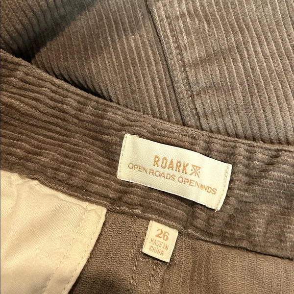 ROARK charter corduroy pants Size 26 - Image 4