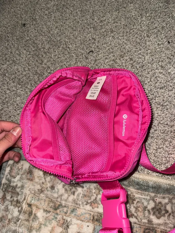 Hot Pink Lululemon Bag Everywhere Belt - Image 2