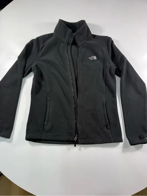 The North Face Dark Gray Teddy Jacket - Image 5