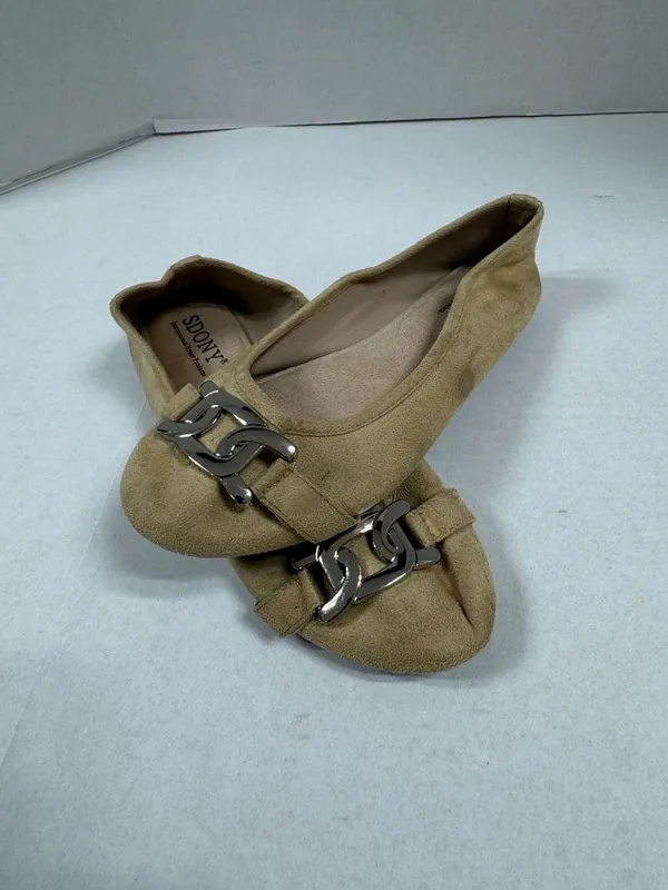 SDONY Women's Suede‎ Ballet Flat - Image 11