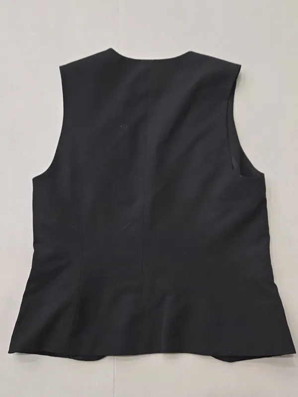 New H&M Black Tailored Women's Vest Size XS - Image 3