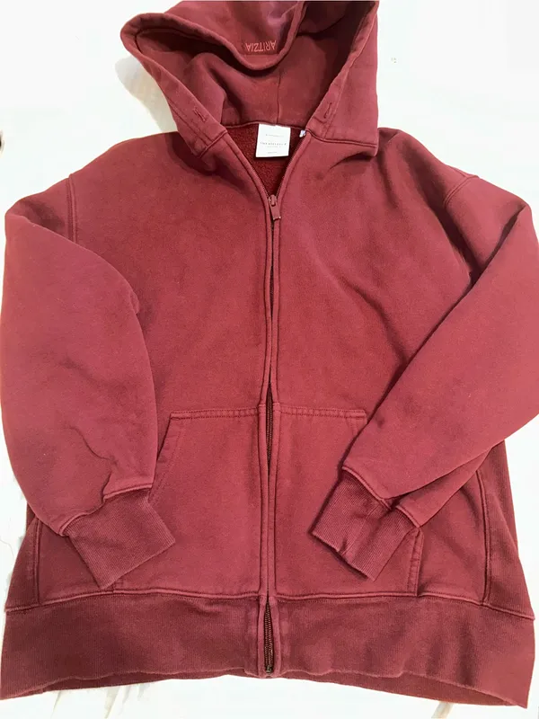 Aritzia Women's Boyfriend Fleece Hoodie & Sweatpants Set size XS - Image 3