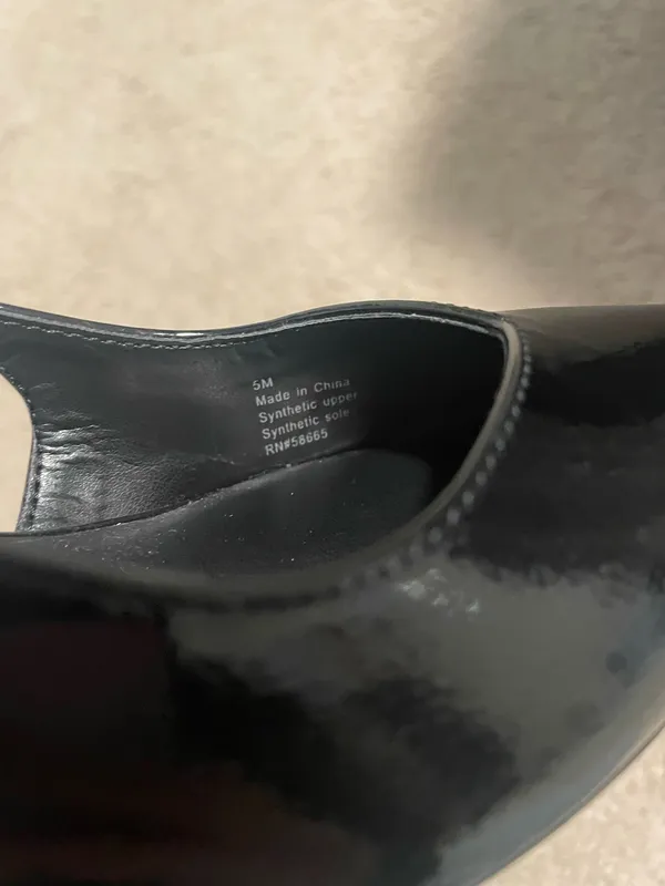 Small Heels Black Size 5 - Image 3