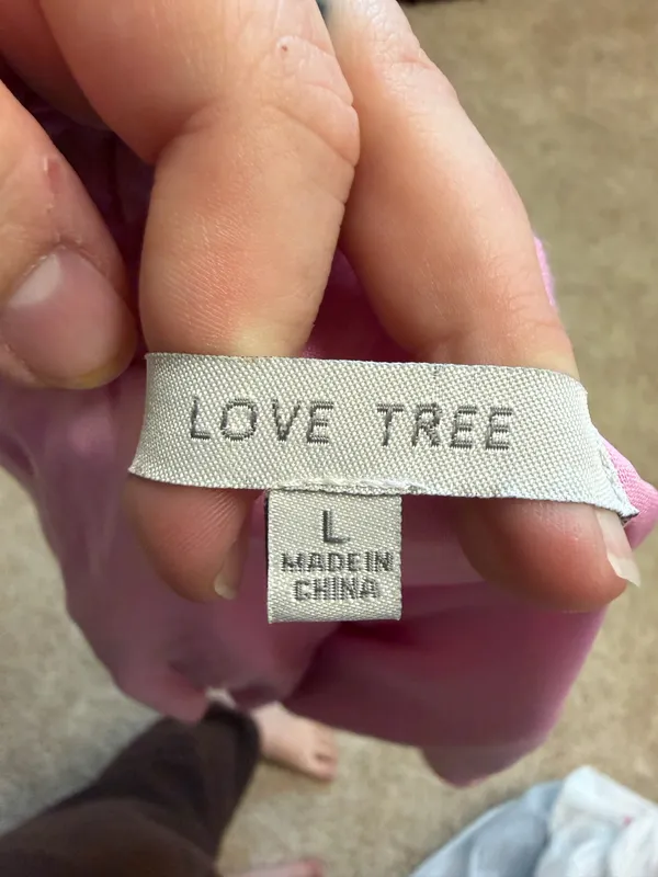 Pink Love Tree Shorts - Image 2