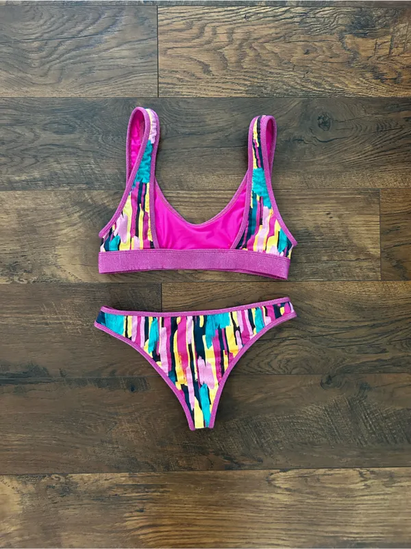 Bydee Swim two piece bikini Pink - Image 3