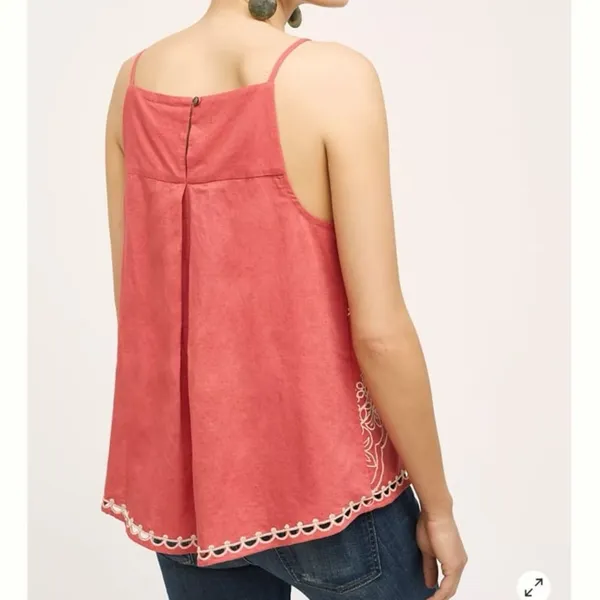 Anthropologie Vanessa Virginia Terracotta Tank - Image 5