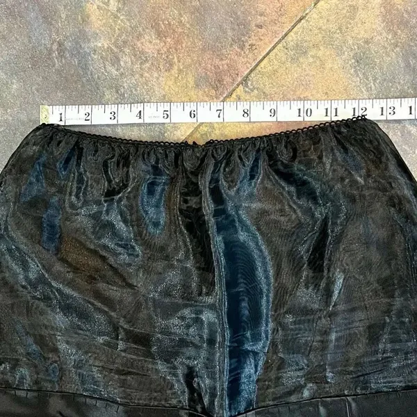 Victor Costa Women’s Black Tulle Long Skirt Medium - Image 3