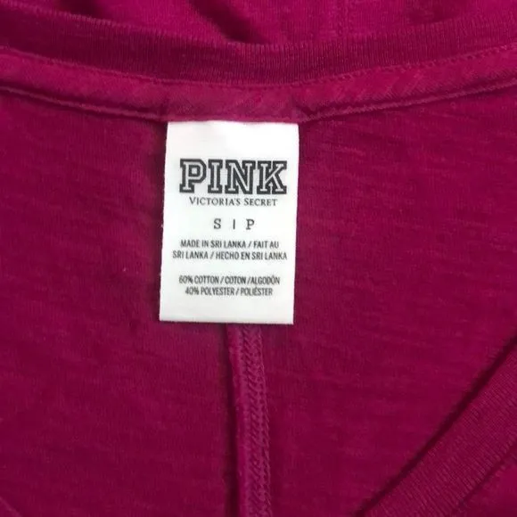 5/$30 🎈 Pink Victorias Secret women’s small logo‎ tee - Image 4