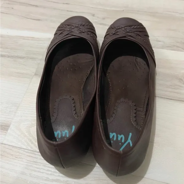 Yuu Dark Brown Braided Strap Slip - Image 3