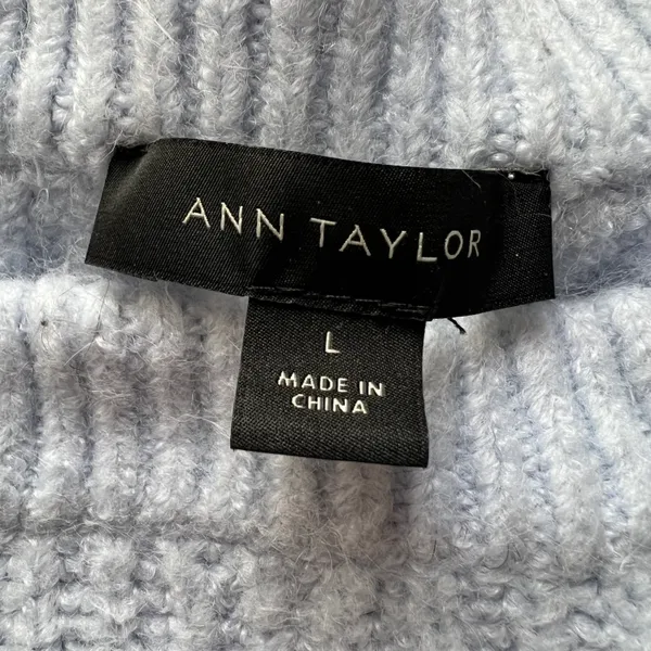 Ann Taylor Colorblock Flare Sleeve Sweater - Image 5