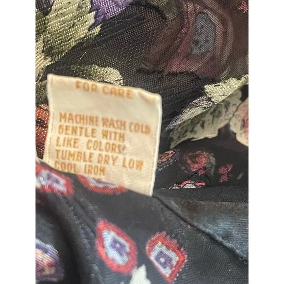 Victoria's Secret Vintage 90s Sheer Floral Loungewear Crop Top - Image 6
