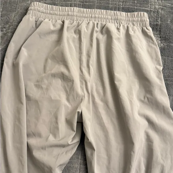 Women's Gray Jogger Windbreaker Pants - Image 4