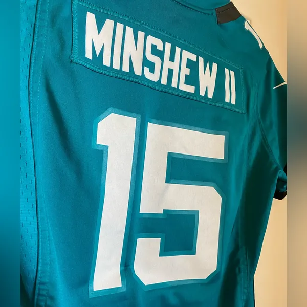 Nike NFL Minshew II Jacksonville Jaguars Womens Jersey size Small - Image 13