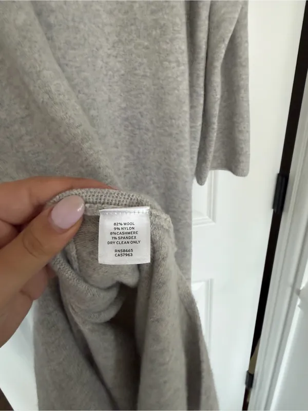 Nordstrom Wool/ Cashmere-Blend Sweater Dress - Image 4