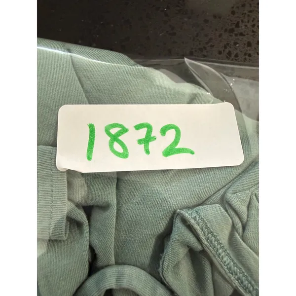 Lululemon All‎ Yours Cinch Long Sleeve Shirt Tidewater Teal Green Size 6 flaw - Image 6