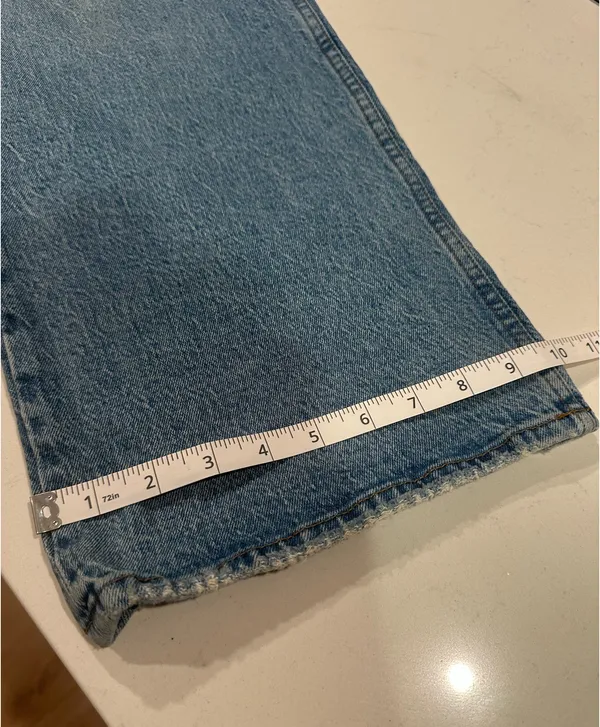 Abercrombie & Fitch The Baggy Low Rise Jeans Short Length - Image 5