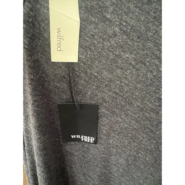 Aritzia Wilfred Free Dark Gray Bodycon Midi Dress Size M‎ Effortless Capsule - Image 6