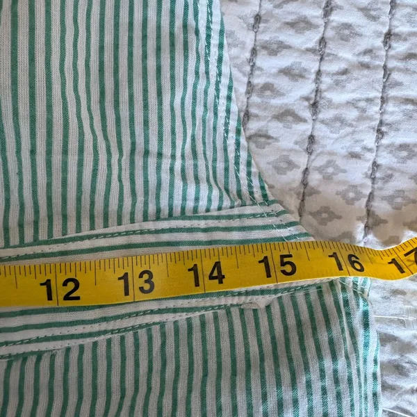 Free People Intown Mint Striped Jumpsuit Size Small NWT‎ - Image 6