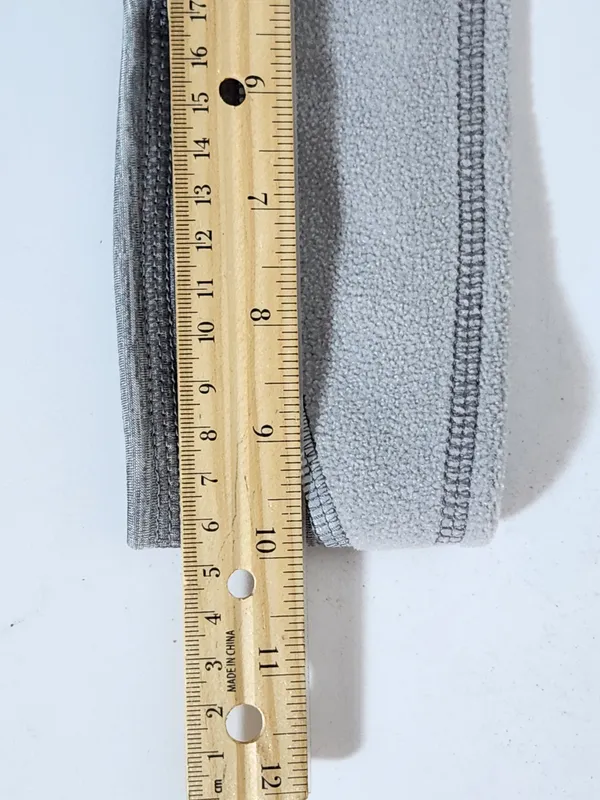 URX Heather Gray Fleece Headband One Size - Image 6