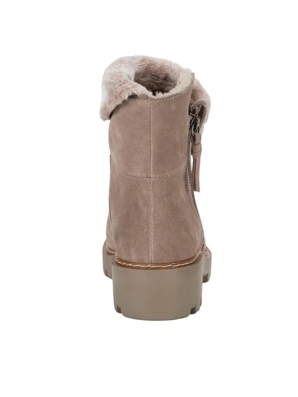 NWT Baretraps Wyoming Suede Ankle Winter Hiking Boots BT28506 Taupe Brown 7.5M - Image 5