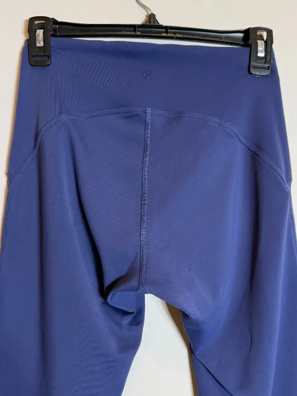 Lululemon Instill High-Rise Tight 25" Womens 6 Night Sea Blue Legging Active Gym - Image 11