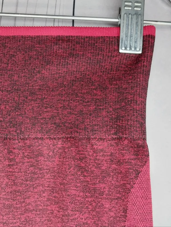 PINK Victoria's Secret Two-Tone Seamless Activewear Athleisure Workout Leggings - Image 4