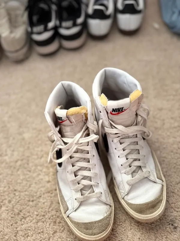White Nike blazer size 8.5 - Image 3