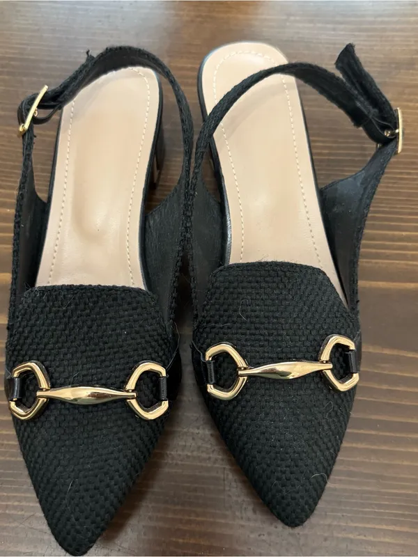 Women’s sling back mules Size 5.5 - Image 2