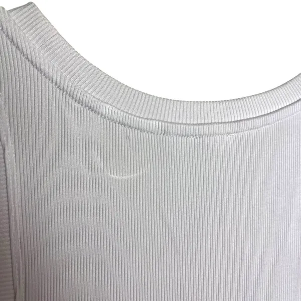5/$25 Wilfred Free Women's L Tank Top Dress Sleeveless Ribbed Pale Pink Summer‎ - Image 4
