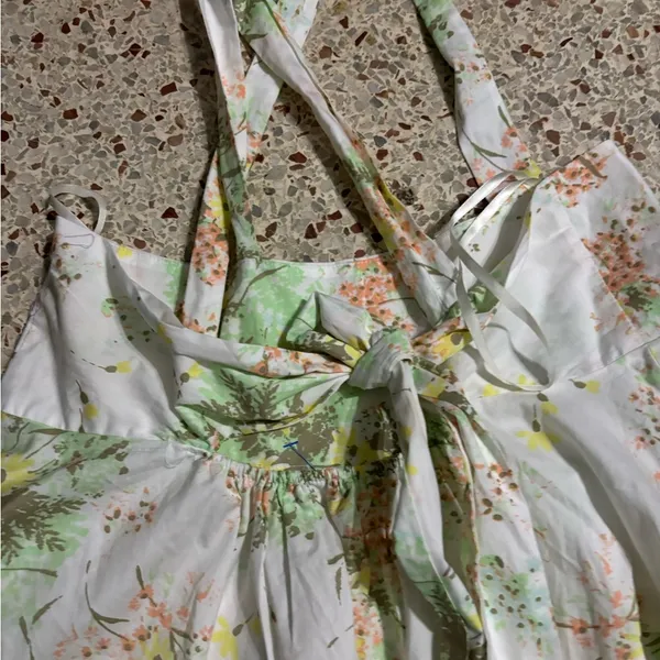 Free People Let The Sunshine In Printed Tunic in Light Combo Small - Image 7